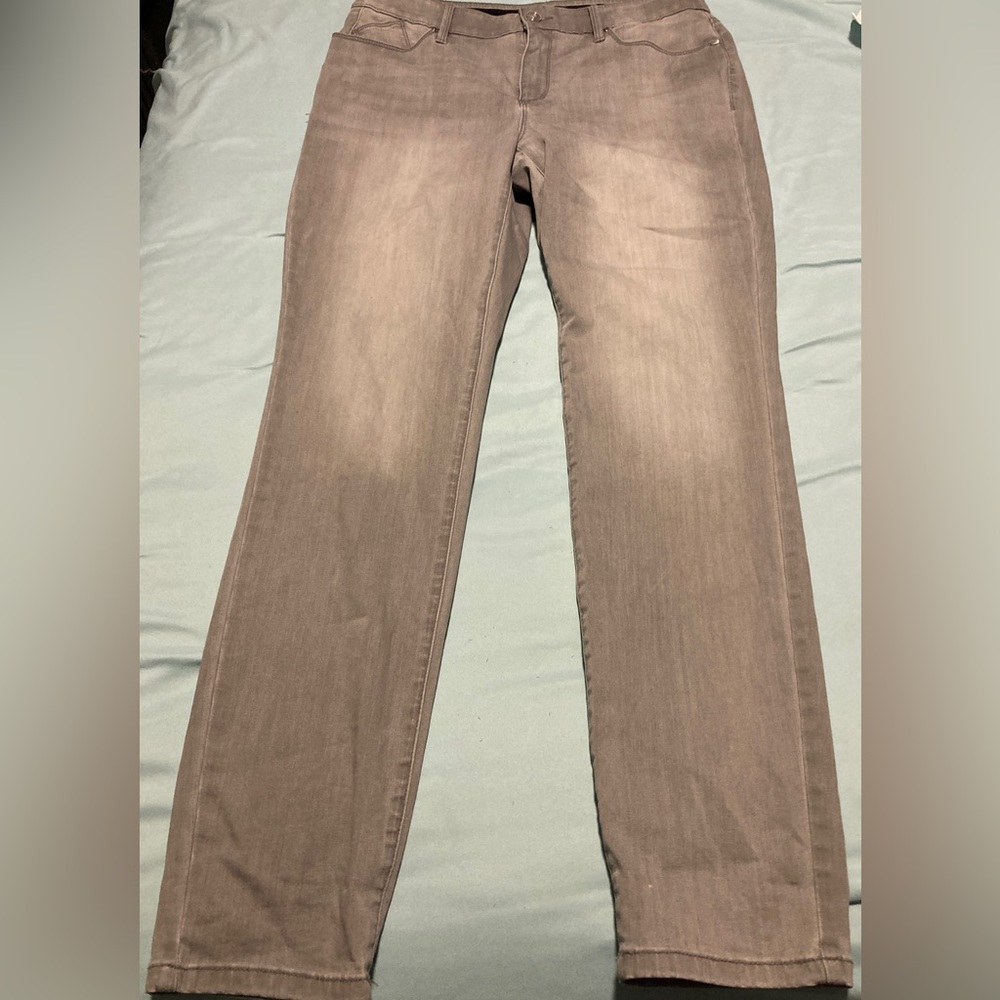 Chico’s Grey Stretch Jeans - 10R